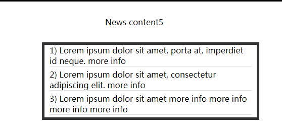 jquery fait défiler le texte un par un effet spécial