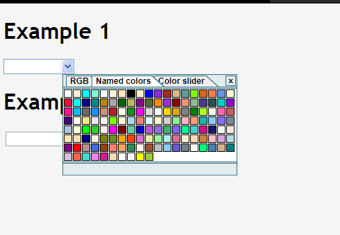 3 color picking plug-ins colpicker