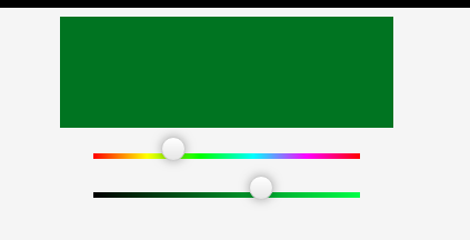 Pemalam pemilih warna mudah alih colorpicker.js