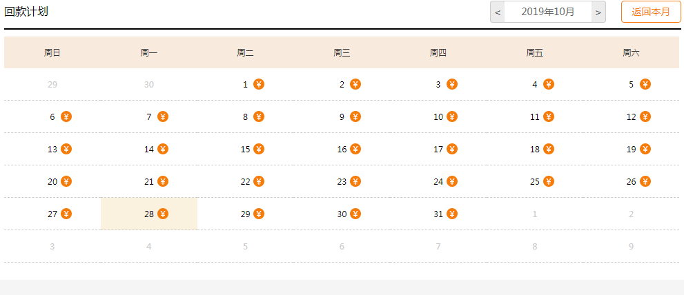 IE5と互換性のあるタイル化可能なカレンダー