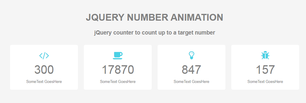 jquery counter