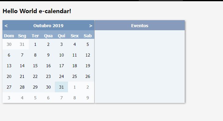 事件日历插件e-calendar