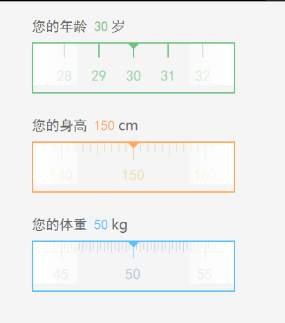 jquery finger sliding scale effect