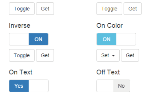 Bootstrap Switch switch control plug-in