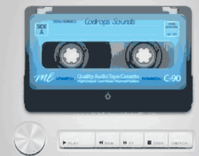 HTML5 tape music player-CASSETTE PLAYER