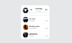 html5+css3制作mp3音乐列表播放器