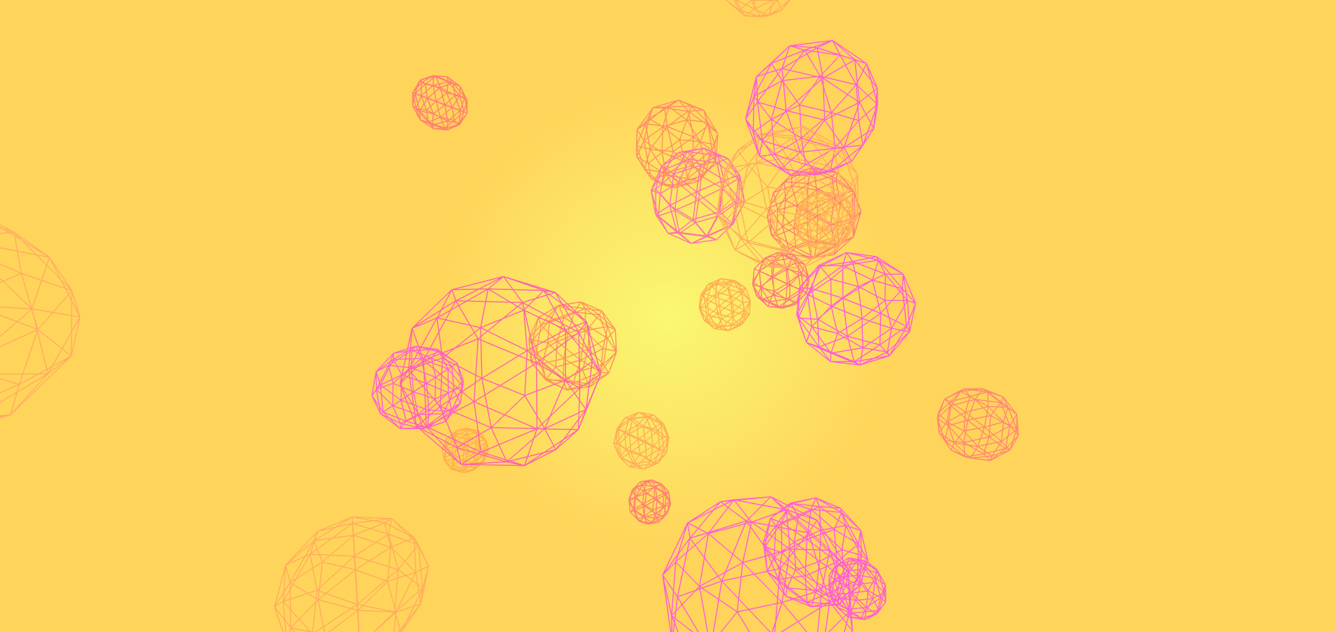 3D网状球体动画特效
