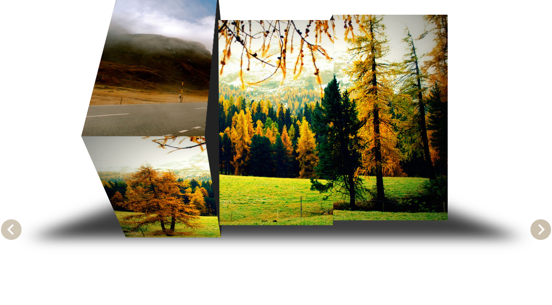 jQuery 3D picture slider carousel effect