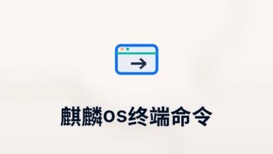 麒麟os终端命令
