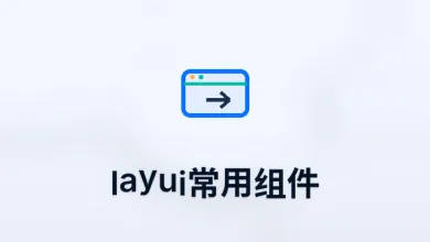 layui常用组件