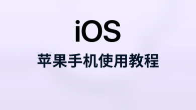 苹果手机使用教程