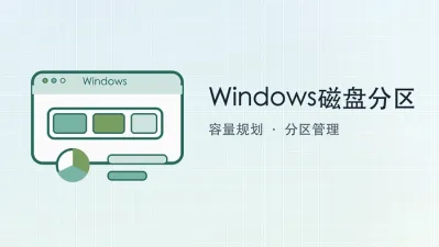 windows磁盘分区