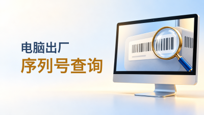 电脑出厂序列号查询