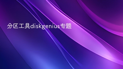 分区工具diskgenius