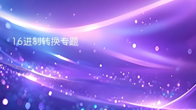 16进制转换