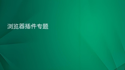 浏览器插件