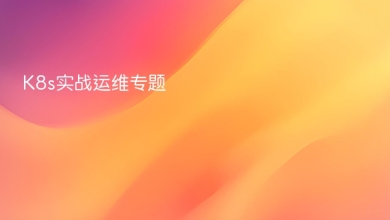 k8s实战运维