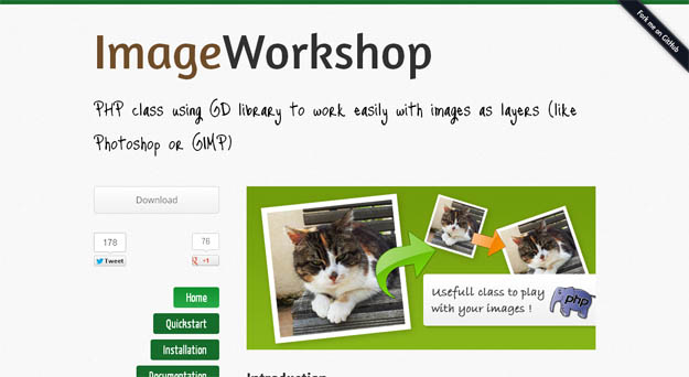ImageWorkshop：管理和操作图片的PHP类库
