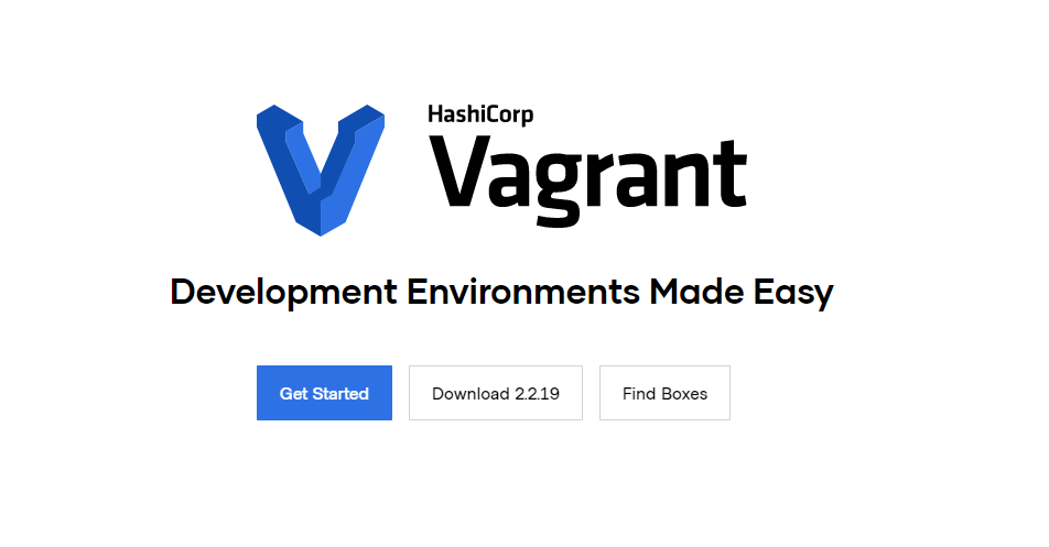 vagrant Win64-Bit-System Version 2.2.19 (virtuelle Werkzeugmaschine)