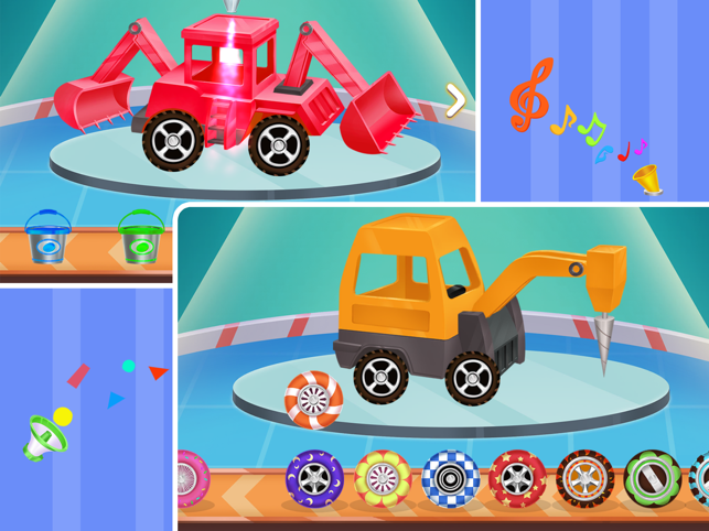 ‎Dino Baby Kids Driving Construction Truck Game