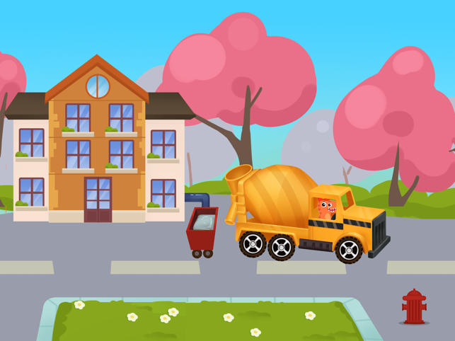 ‎Dino Baby Kids Driving Construction Truck Game