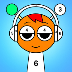 ‎Sprunki Color by Number Paint