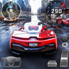 ‎Real Car Driving: Car Race 3D