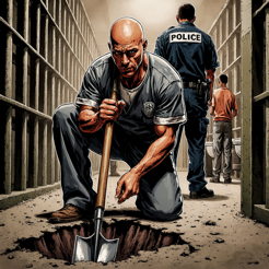 Prison Underground Escape Game