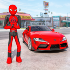 ‎grandStickman Spider Fighting : Ligue des Super Héros