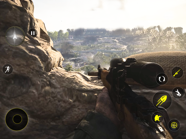 コンバットストライクチームバトルスナイパーガンシューティングゲーム第二次世界大戦