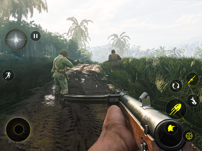 コンバットストライクチームバトルスナイパーガンシューティングゲーム第二次世界大戦