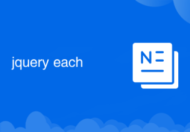 jquery each