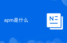 apm是什么