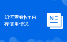 如何查看jvm内存使用情况