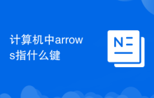 计算机中arrows指什么键