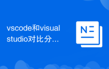 vscode和visualstudio对比分析