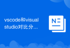vscode和visualstudio对比分析