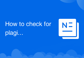 How to check for plagiarism on CNKI Detailed steps for checking for plagiarism on CNKI
