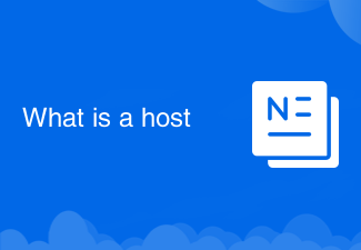 What is a host