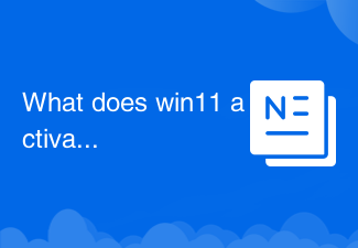 win11 アクティベーション ステータス アクティビティとは何を意味しますか?