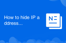 How to hide IP address on TikTok