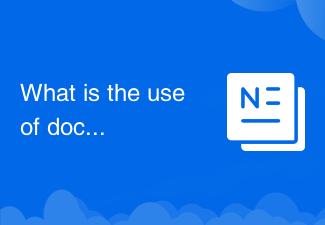 What is the use of docker image?