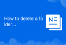 How to delete a folder in linux
