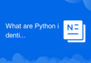 Python 식별자란 무엇입니까?