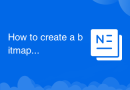 How to create a bitmap index in mysql