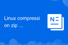 Utilisation de la commande zip de compression Linux