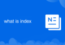 what is index