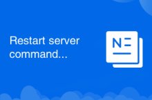 Restart server command