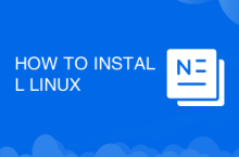 HOW TO INSTALL LINUX