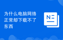 为什么电脑网络正常却下载不了东西